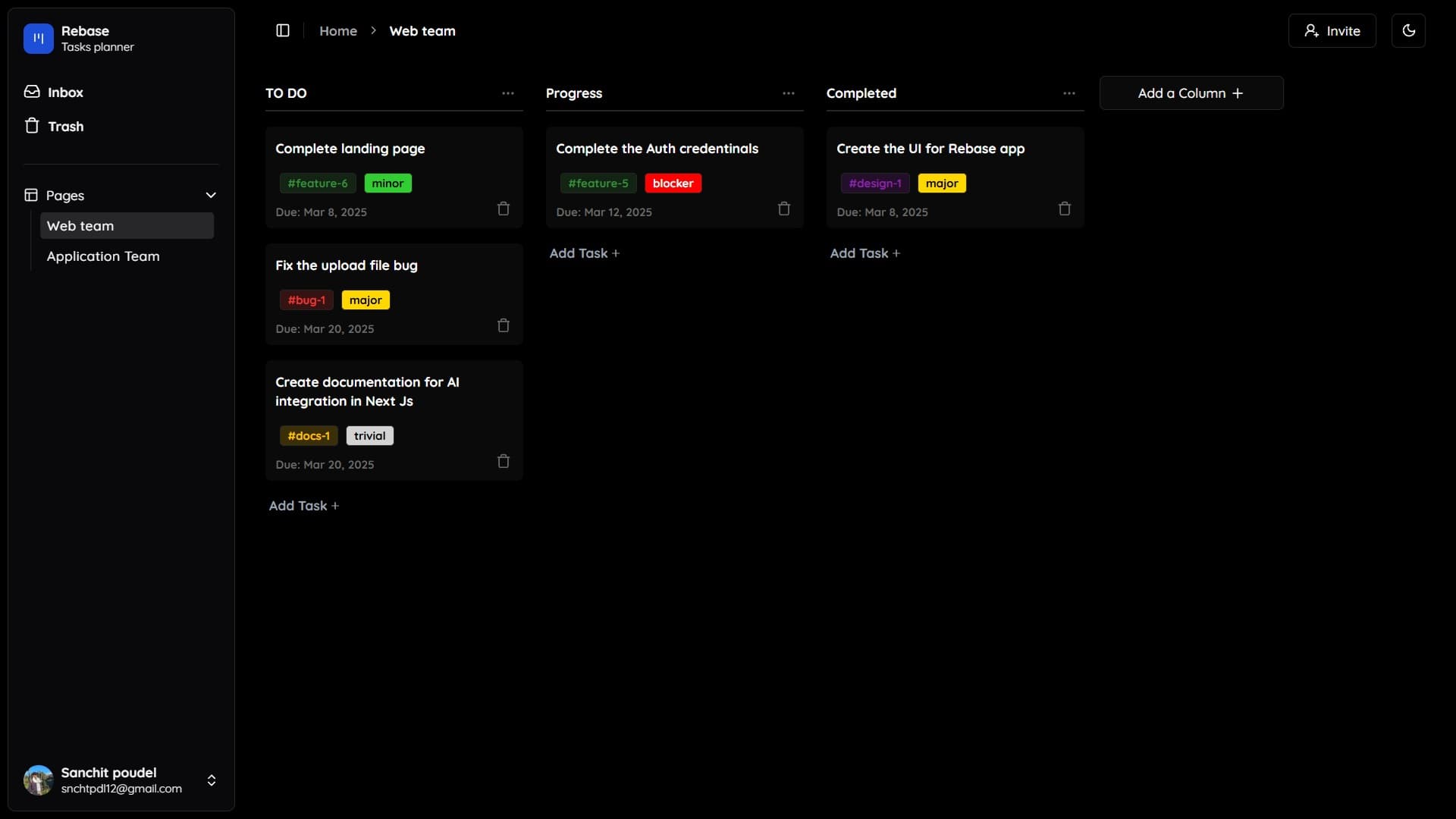 Application screenshot
